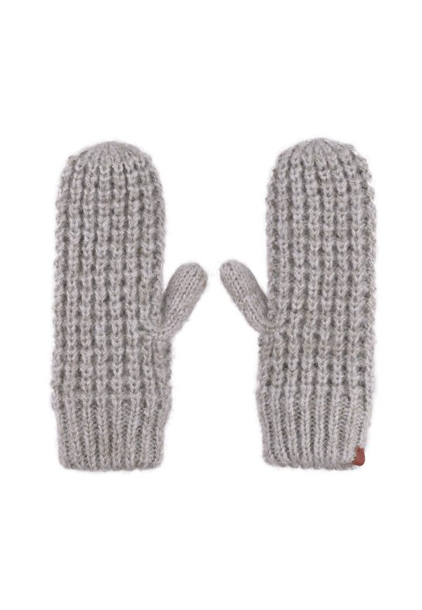 bickley mitchell Chunky Waffle Knit Fleece Lined Mittens