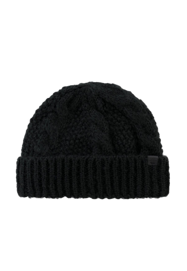 Bickley Mitchell Short Soft Cable Fleece Lined Beanie