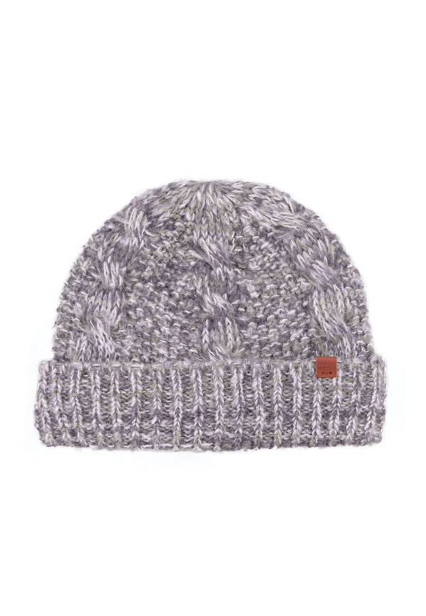 Bickley Mitchell Short Soft Cable Fleece Lined Beanie