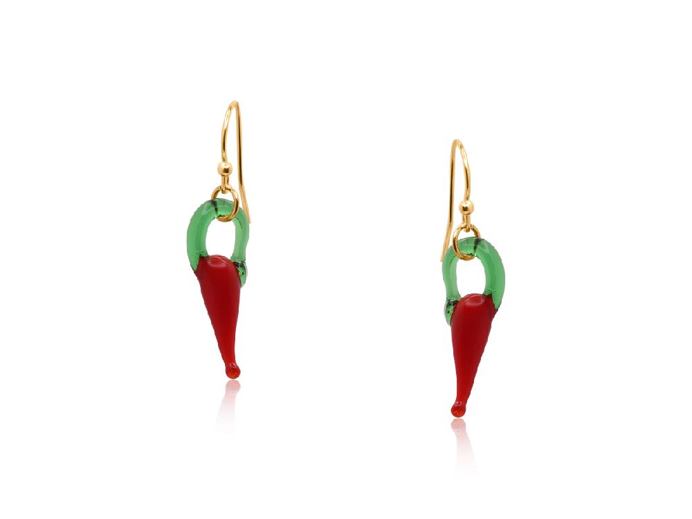 big metal london Chilly Drop Earrings 3739