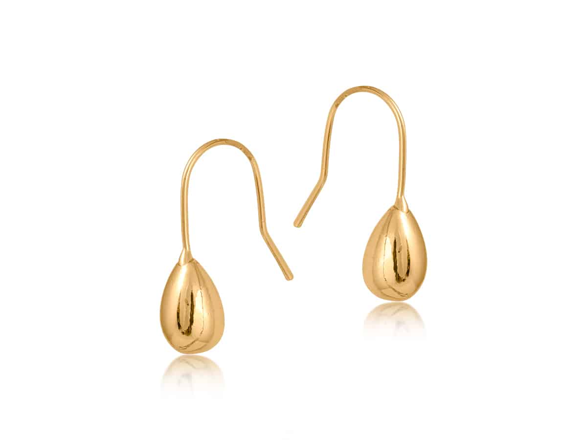 big metal london Salome Drop Earrings