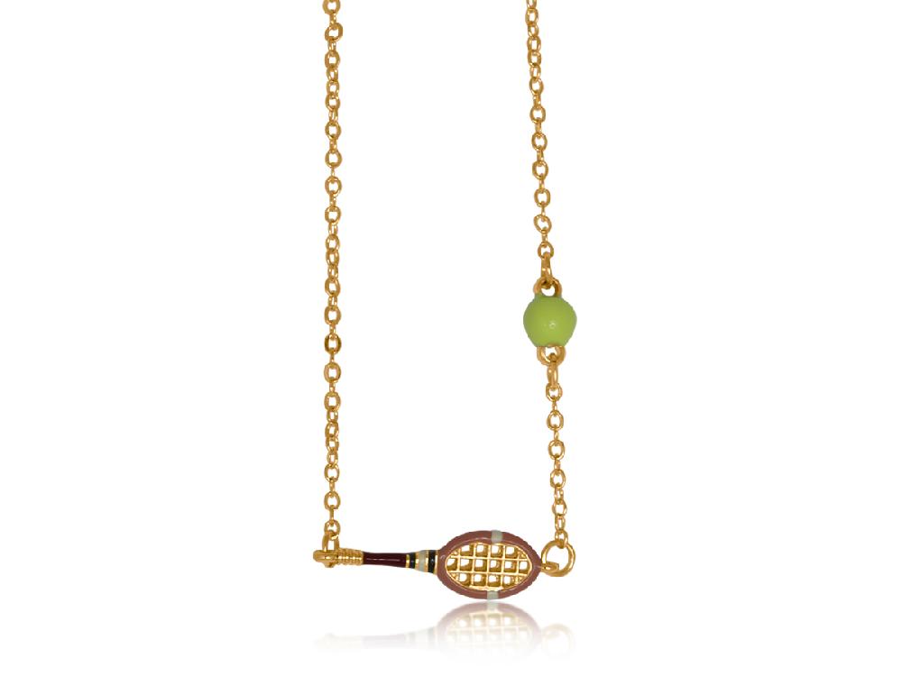 Big Metal London Steffi Tennis Necklace 3715