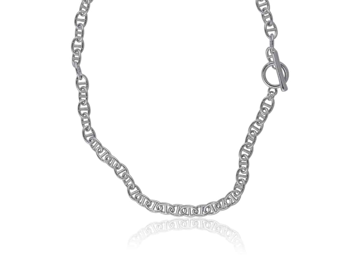 Big Metal London Surprise Anchor Chain Necklace