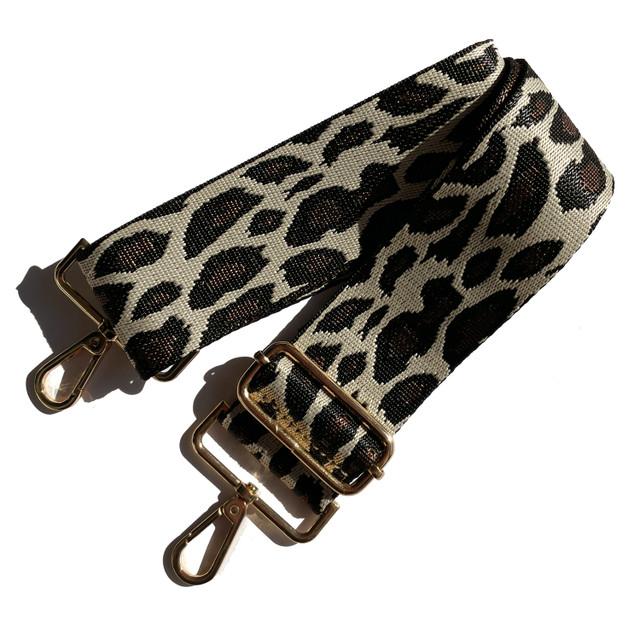 big skinny Adjustable Leopard Print Crossbody Straps