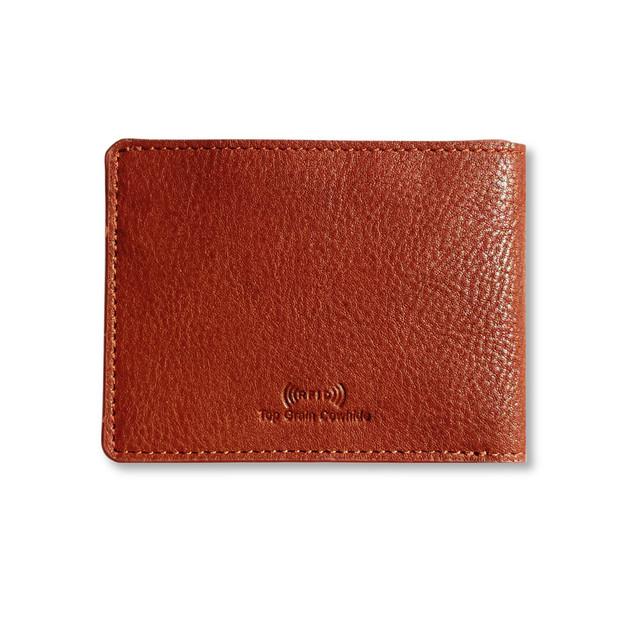 Big Skinny Full Leather RFID Blocking Bifold