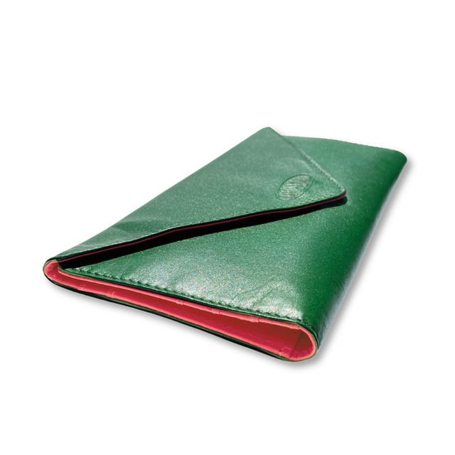 Big Skinny Full Leather RFID Blocking Slimvelope