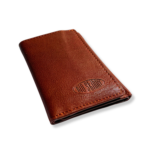 Big Skinny Full Leather RFID Blocking Trifold