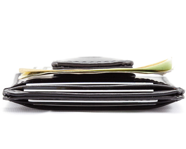 Big Skinny Leather Magnetic Money Clip