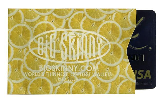 Big Skinny RFID Blocking Credit Card Sleeves