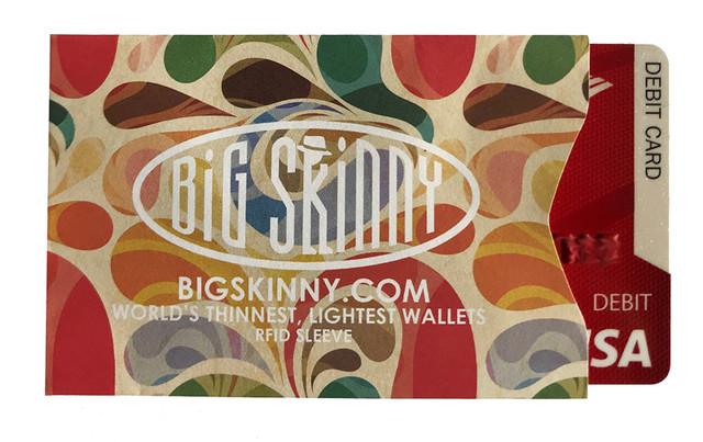 Big Skinny RFID Blocking Credit Card Sleeves