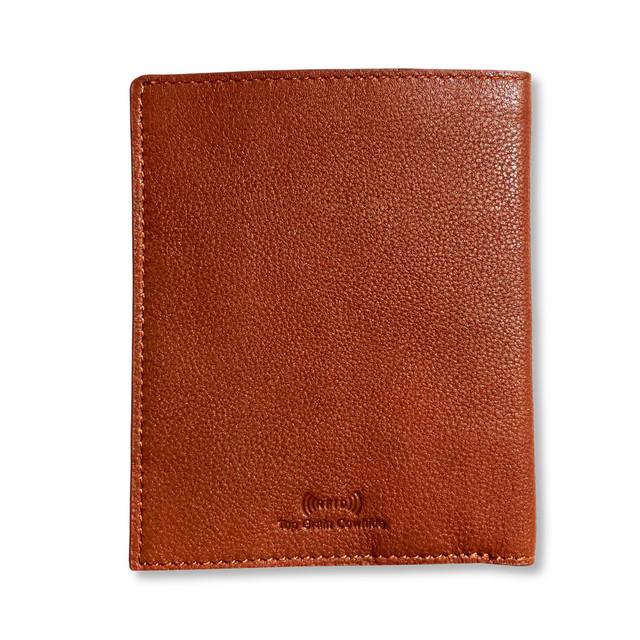 Big Skinny Full Leather RFID Blocking Hipster Bifold