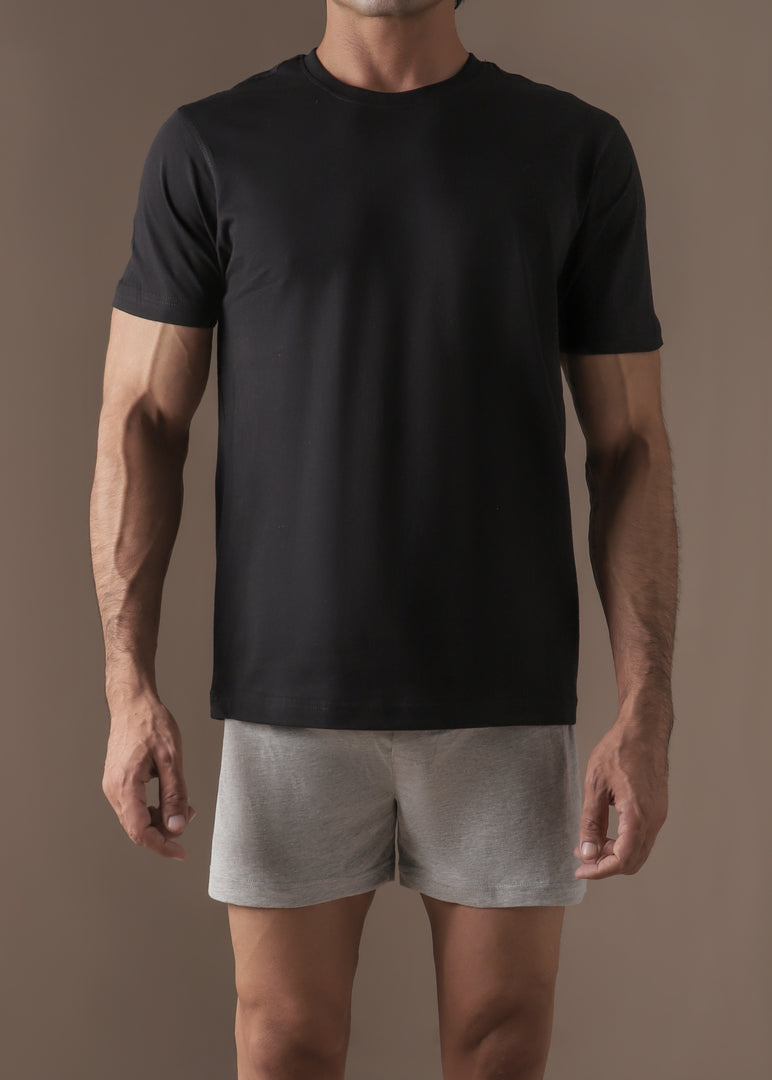 bigben Crew Neck Inner T-Shirt Black