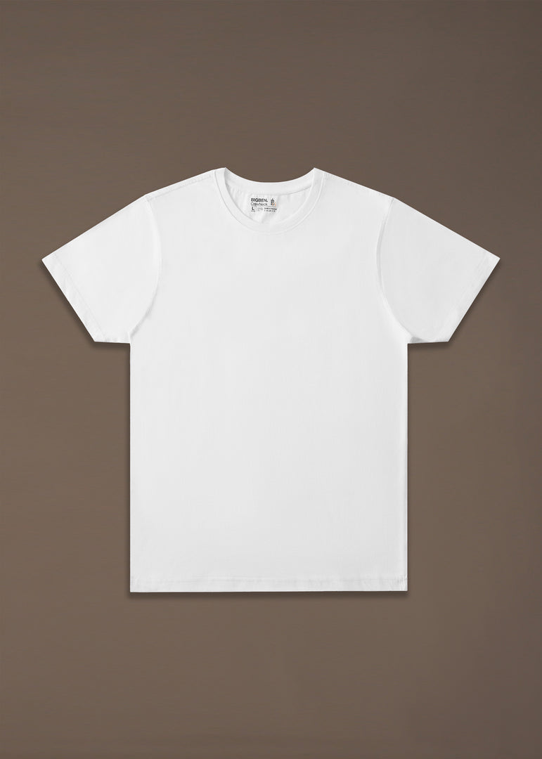 bigben Crew Neck Inner T-Shirt White