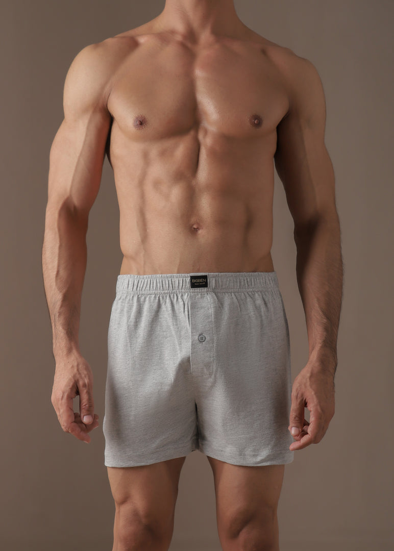 bigben LooseFit BoxerShorts Heather Gray