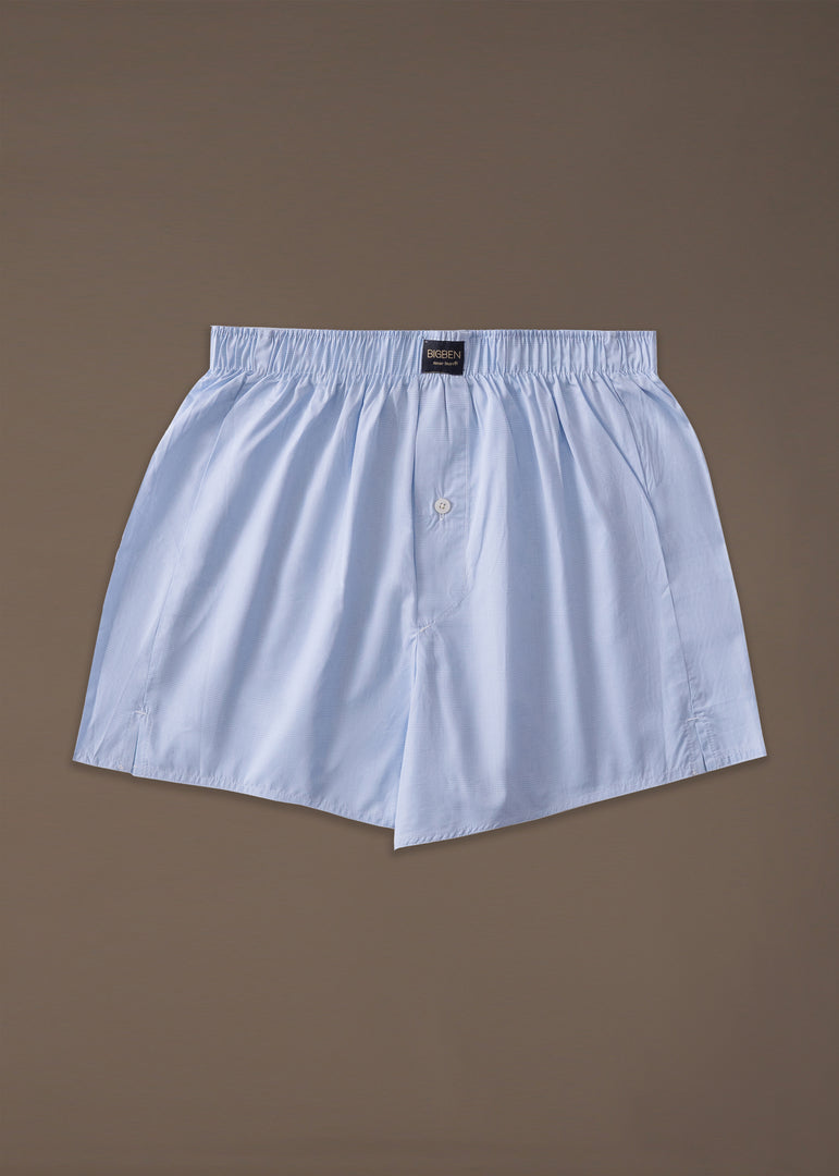 Bigben Woven Boxers Blue/White Stripes