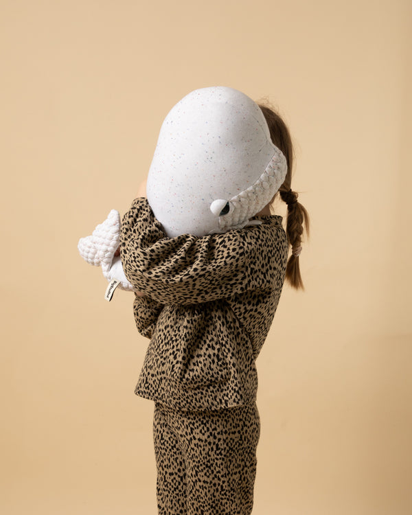 bigstuffed Beluga whale Stuffed Animal | Beluga whale plush | BigStuffed