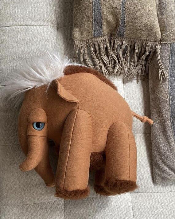 Bigstuffed Mammoth Stuffed Animal | Mammoth Plush | BigStuffed