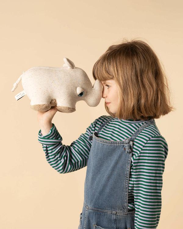 bigstuffed Mini Rhino Stuffed Animal | Rhino Plush Toy | BigStuffed