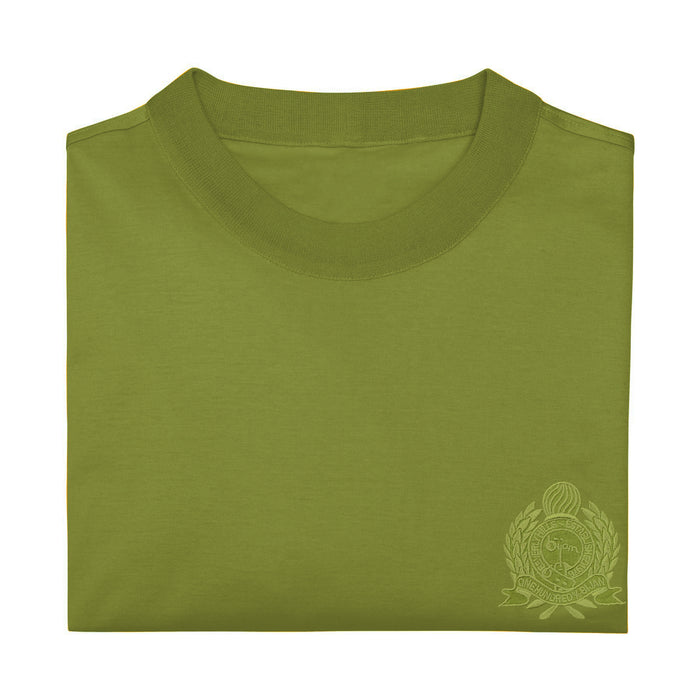 Bijan Apple Green Crest Short Sleeve T-Shirt