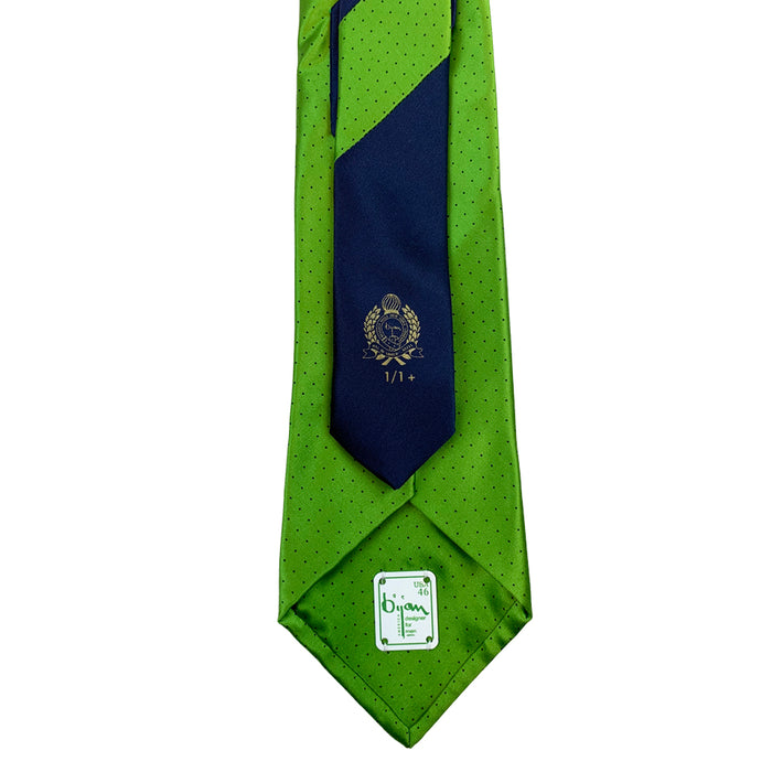 Bijan Bijan Green Pure Silk Tie Set