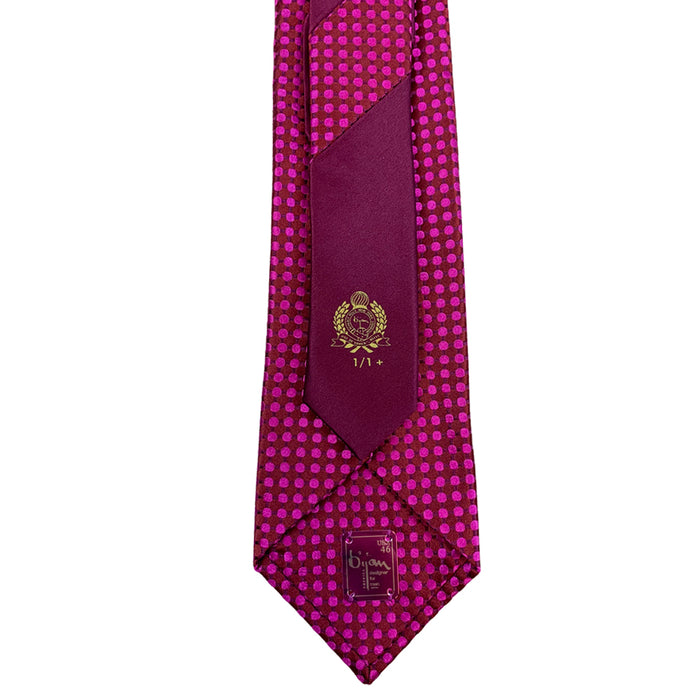 Bijan Bijan Pink Pure Silk Tie Set