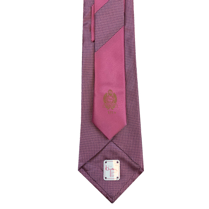 Bijan Bijan Pink Pure Silk Tie Set
