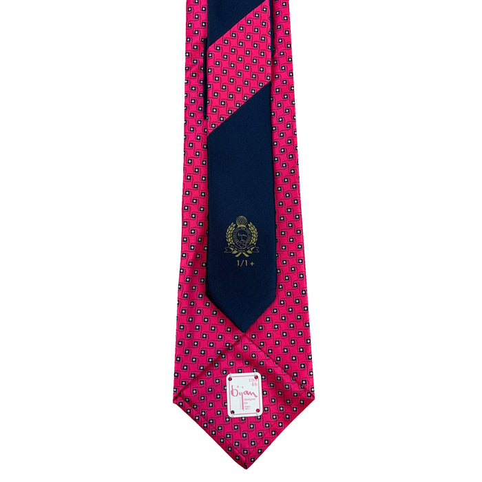 Bijan Bijan Pink Pure Silk Tie Set