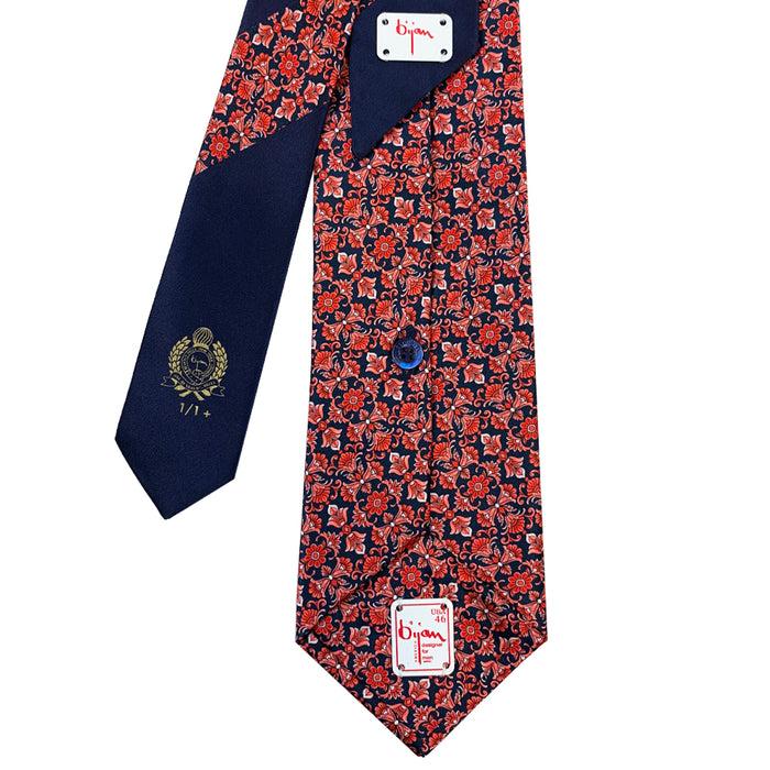 Bijan Bijan Pure Silk Tie Set