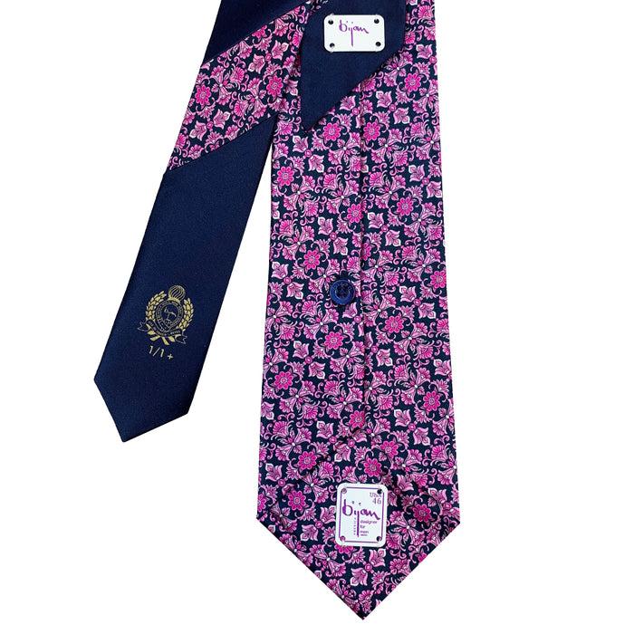 Bijan Bijan Pure Silk Tie Set