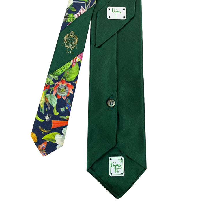 Bijan Bijan Pure Silk Tie Set