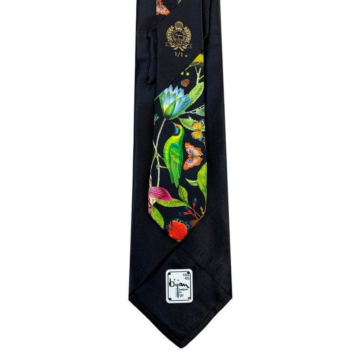 Bijan Bijan Pure Silk Tie Set