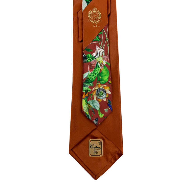 Bijan Bijan Pure Silk Tie Set