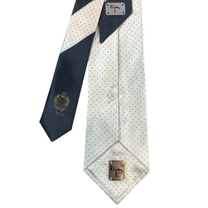 Bijan Bijan Pure Silk Tie Set