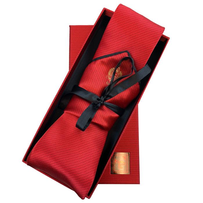 bijan Bijan Pure Silk Tie Set