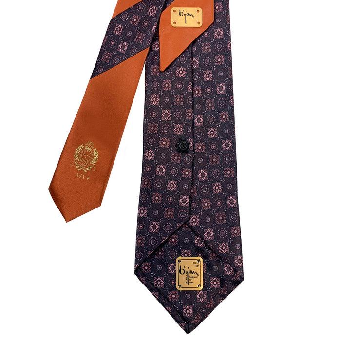 Bijan Bijan Pure Silk Tie Set