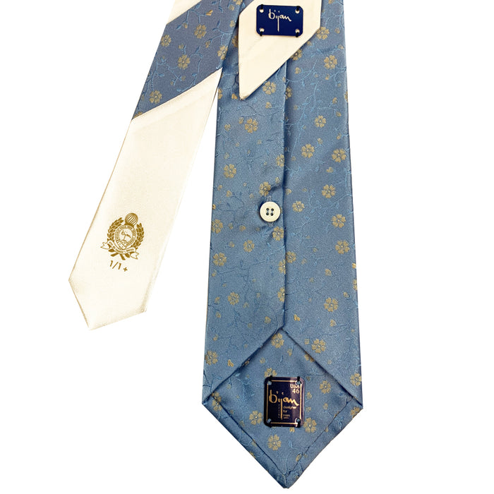 Bijan Bijan Pure Silk Tie Set