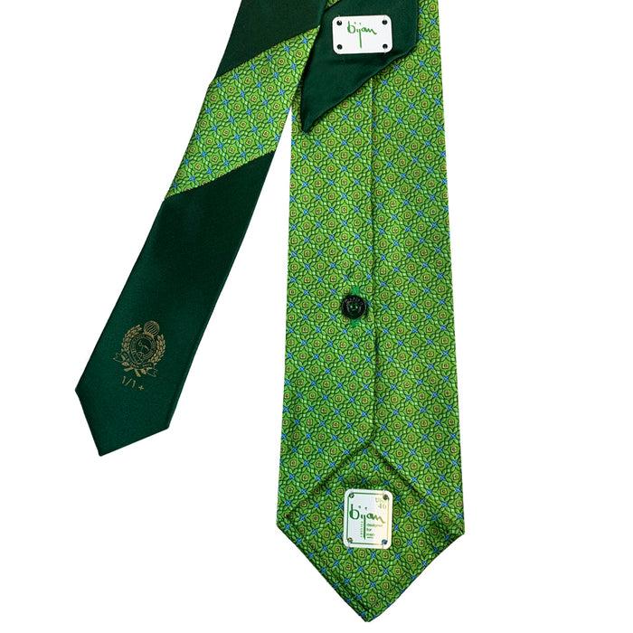 Bijan Bijan Pure Silk Tie Set