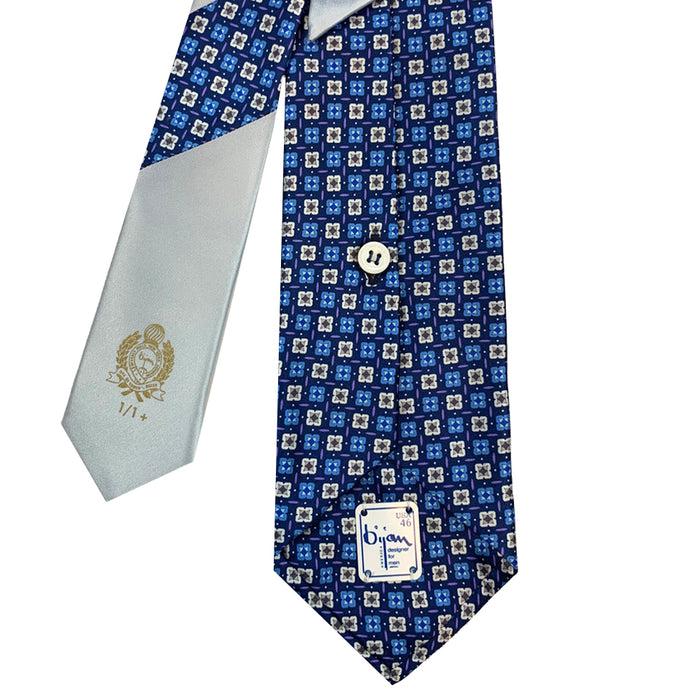 Bijan Bijan Pure Silk Tie Set