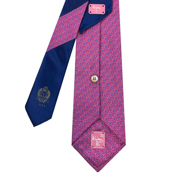 Bijan Bijan Pure Silk Tie Set