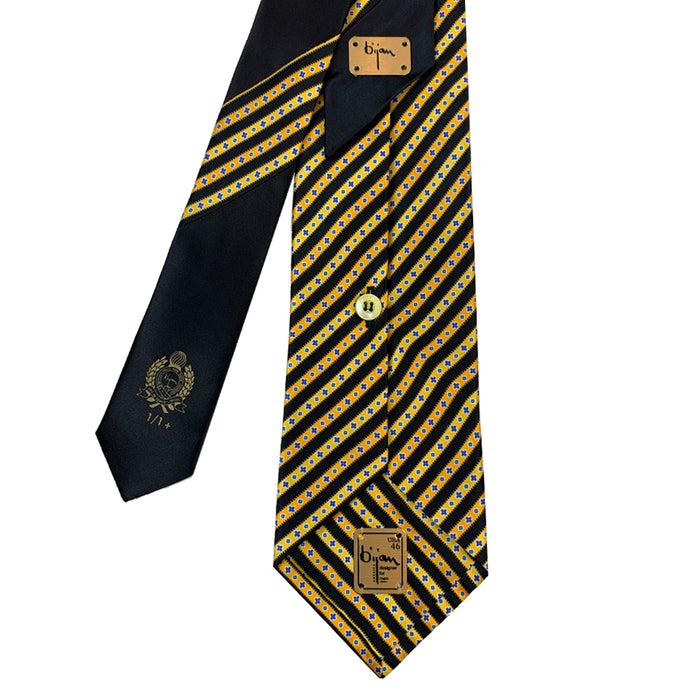 Bijan Bijan Pure Silk Tie Set