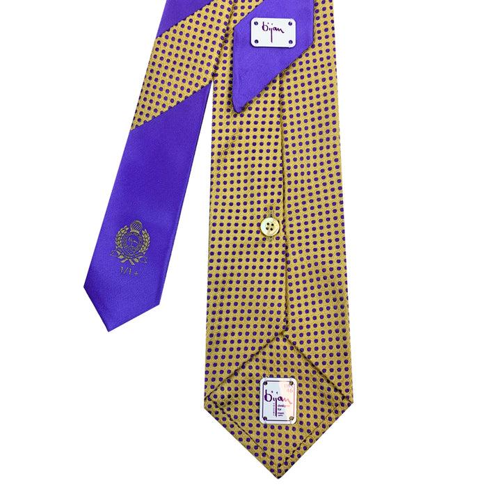 Bijan Bijan Pure Silk Tie Set