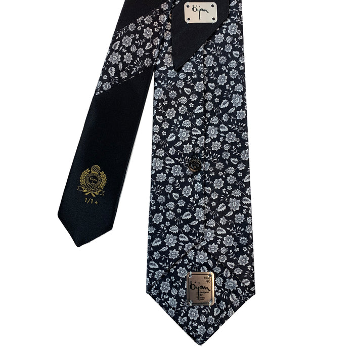 Bijan Bijan Pure Silk Tie Set
