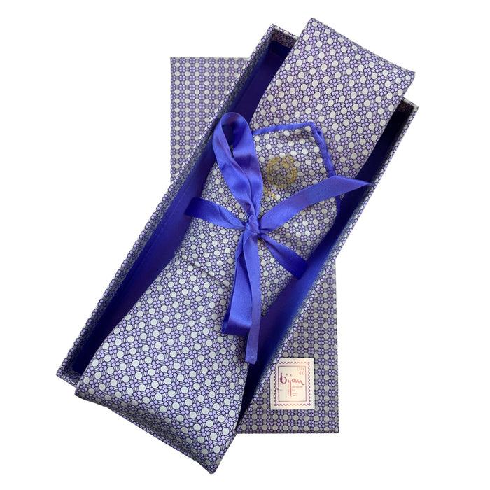 bijan Bijan Pure Silk Tie Set