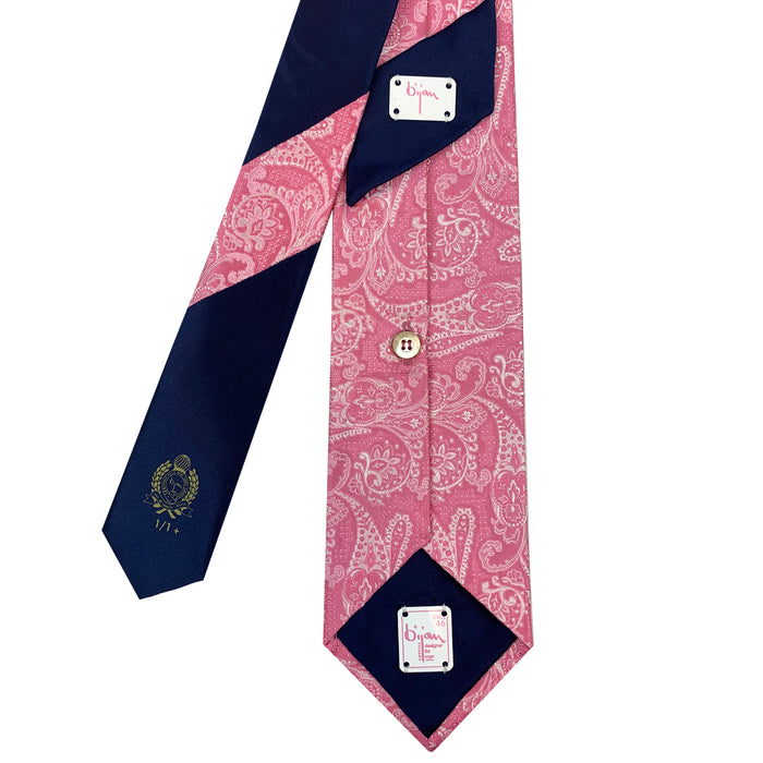 Bijan Bijan Pure Silk Tie Set