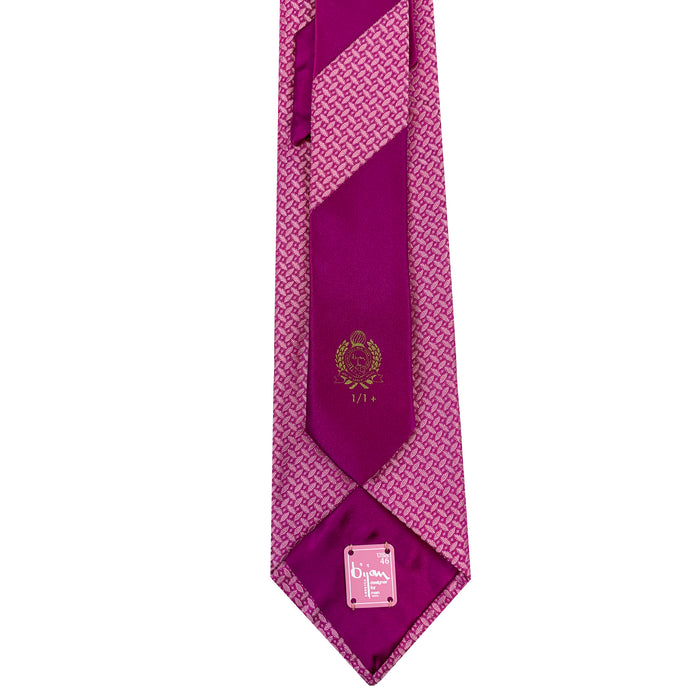 Bijan Bijan Pure Silk Tie Set