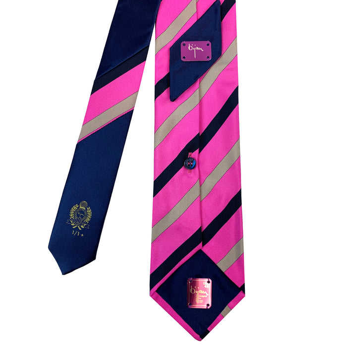 Bijan Bijan Pure Silk Tie Set