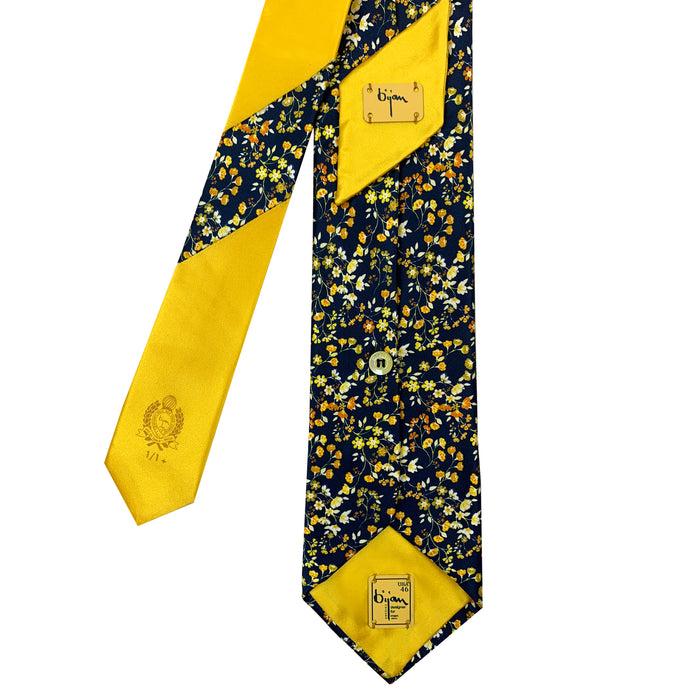 Bijan Bijan Pure Silk Tie Set