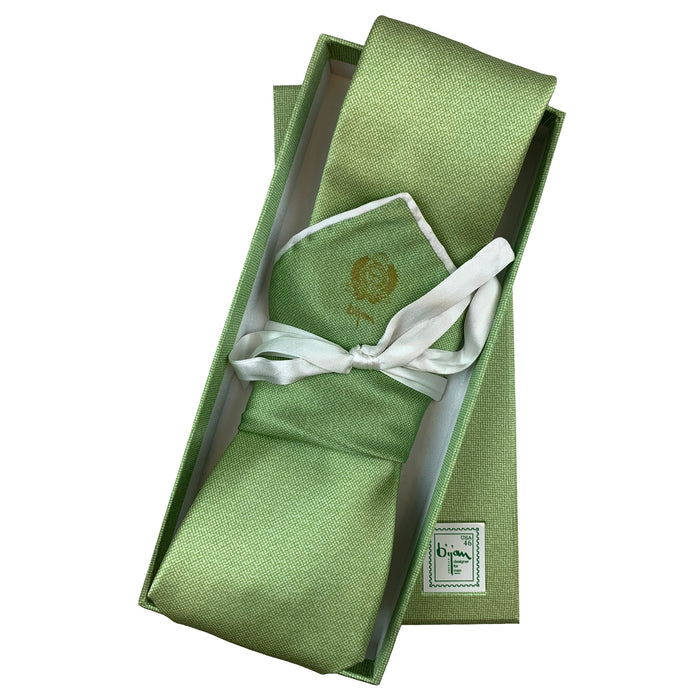 bijan Bijan Pure Silk Tie Set