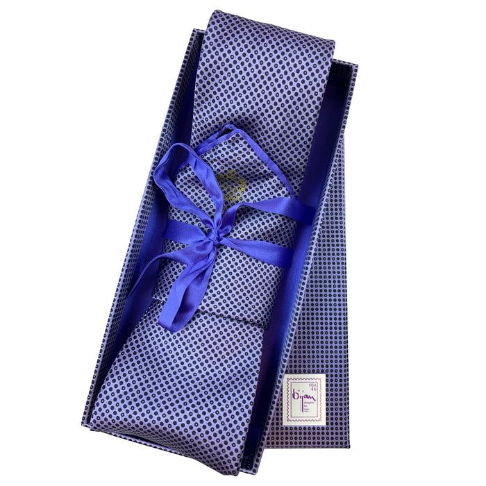bijan Bijan Pure Silk Tie Set