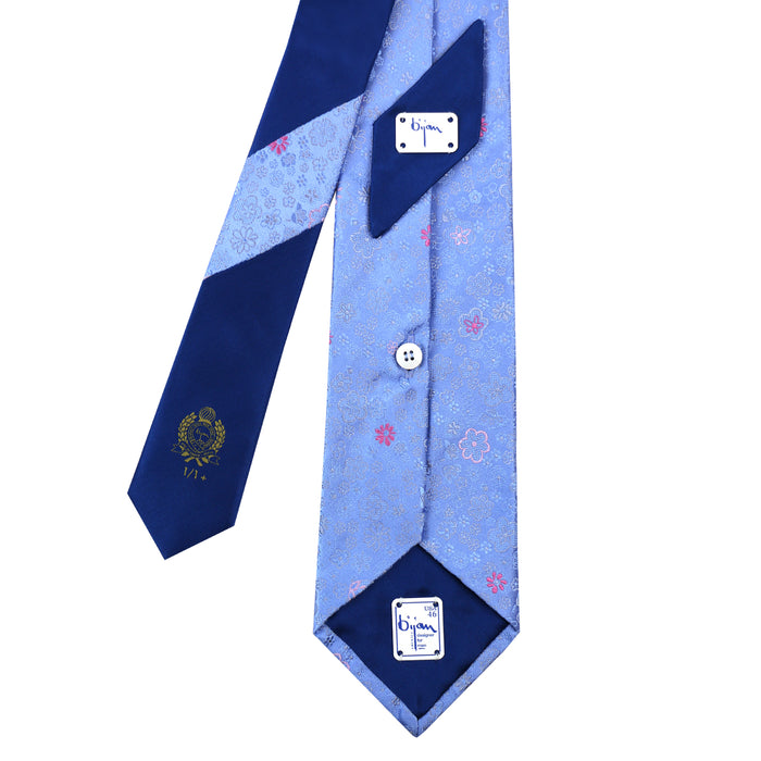 Bijan Bijan Pure Silk Tie Set